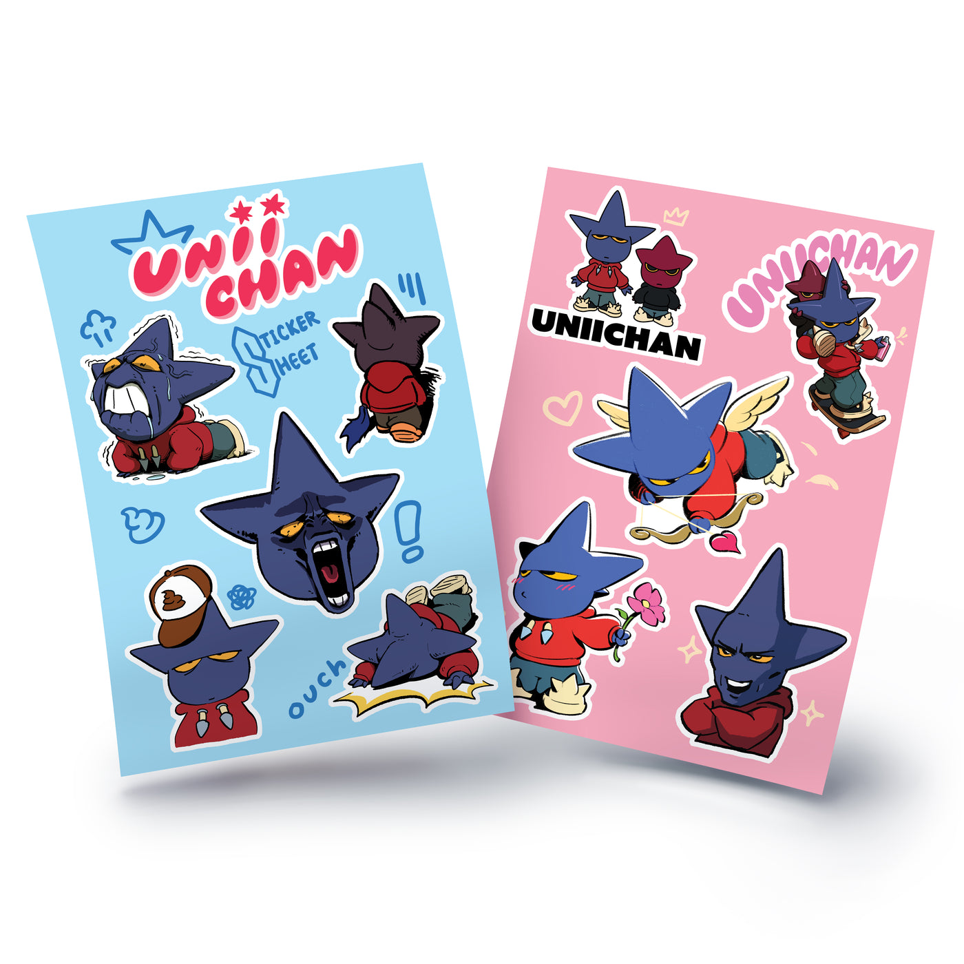 UNIICHAN Starter Sticker Sheet Set
